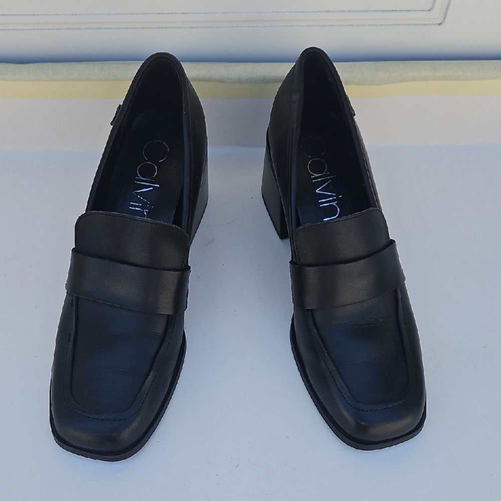Calvin Klein Classic Black Men's Slip-Ons
